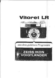 Voigtlander Vitoret LR manual. Camera Instructions.